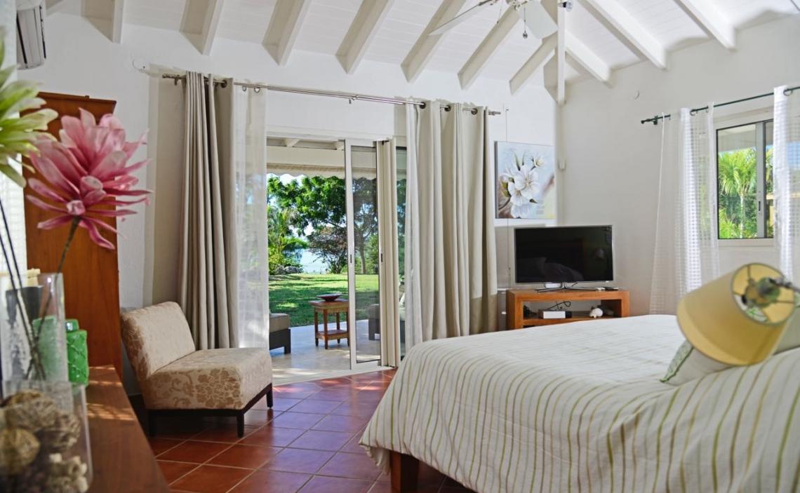 bedroom Cyrano villa sxm 