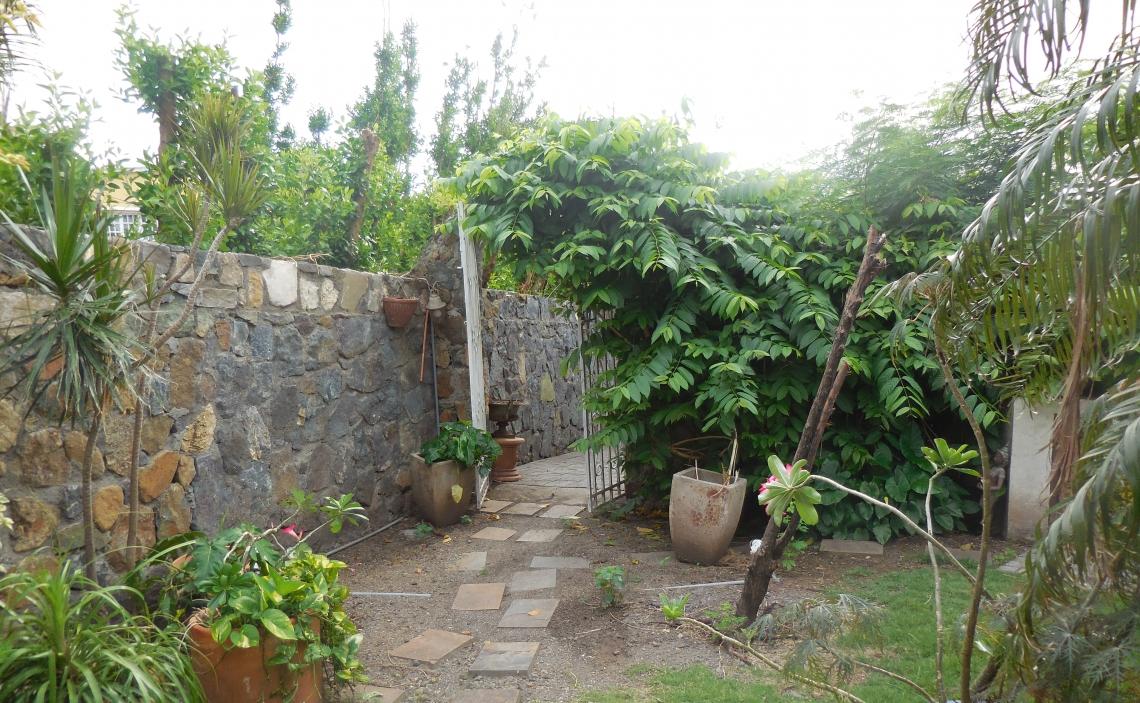 garden with private entrance