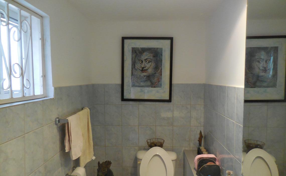 powder room first level Villa Daron Almond Grove