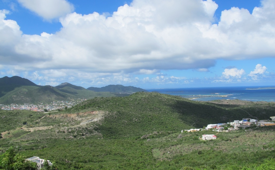 Rice Hill view of St Maarten St Martin real estate master bathroom