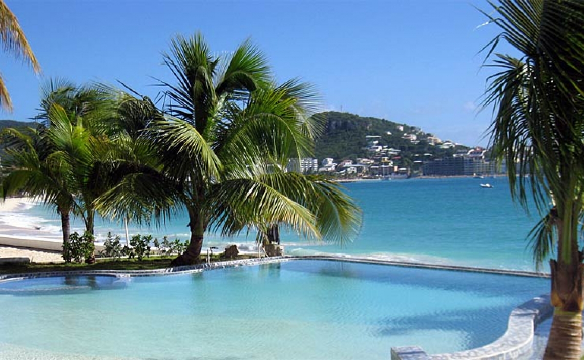 Pool and ocean view