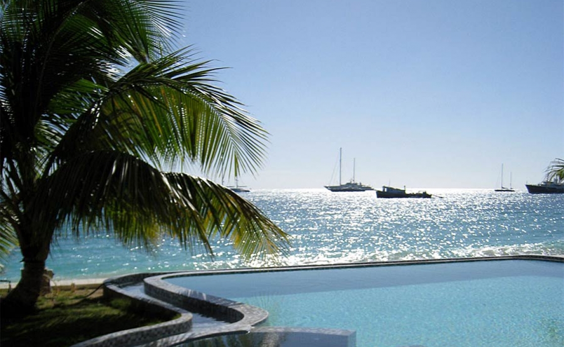 Pool and ocean view