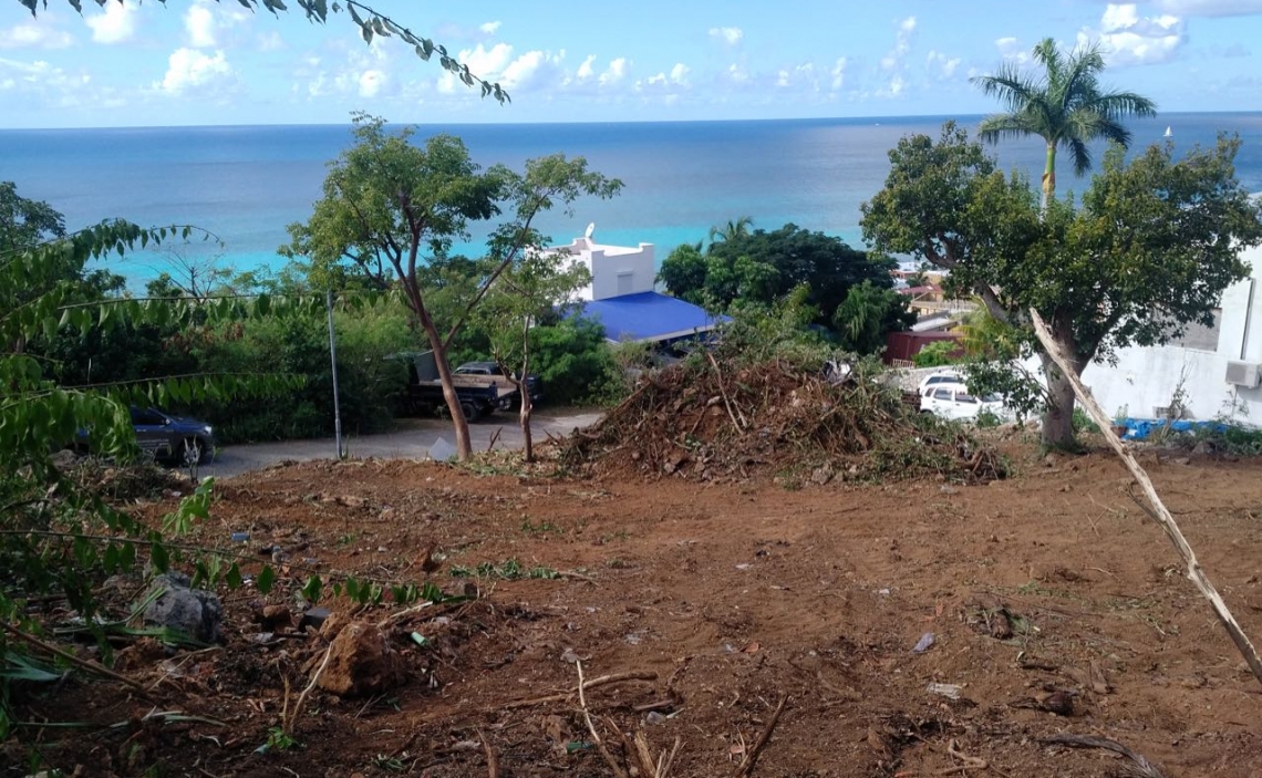 residential plot of land for sale Pelican key sxm 