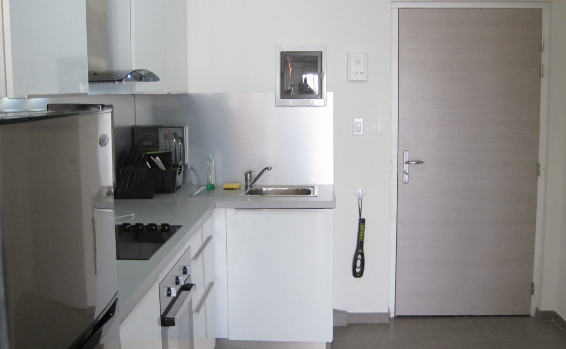 Kitchen Studio apartment Jordan Village 