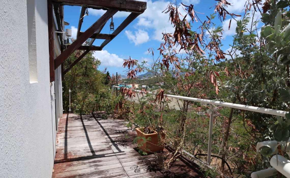 Balcony with view