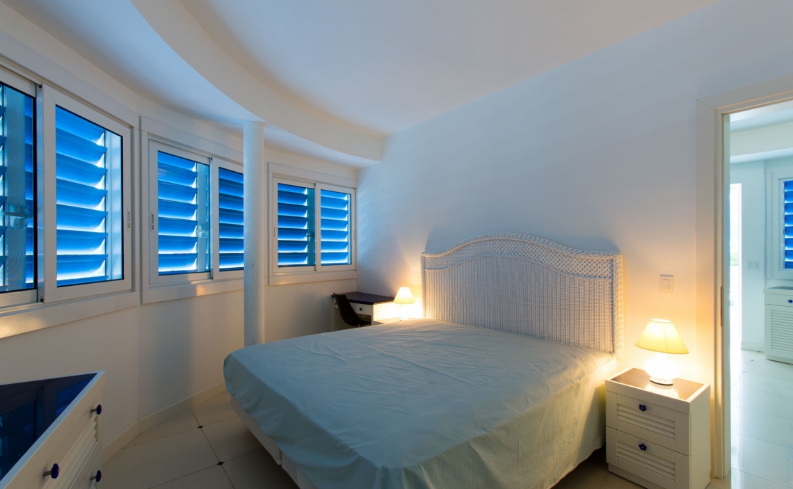 Penthouse bedroom