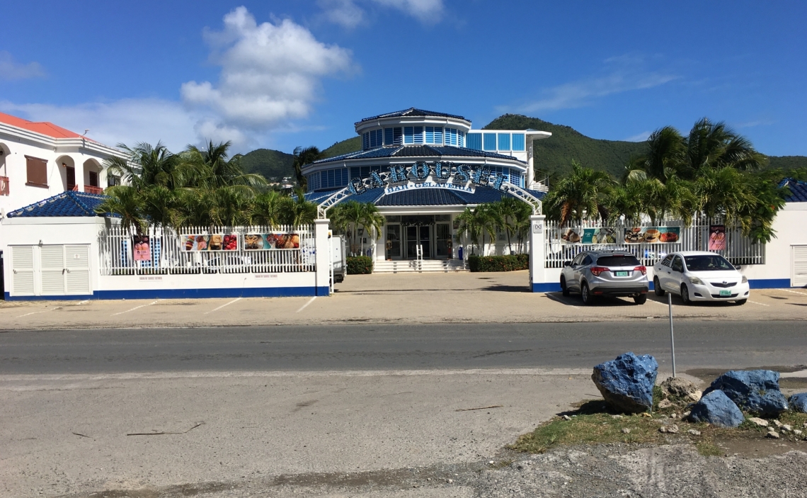 View of Carousel from the Simpson Bay Road