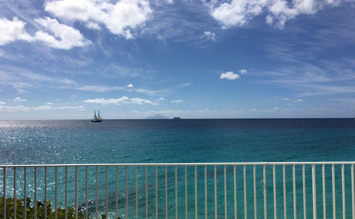 the view of the sea cupecoy sxm