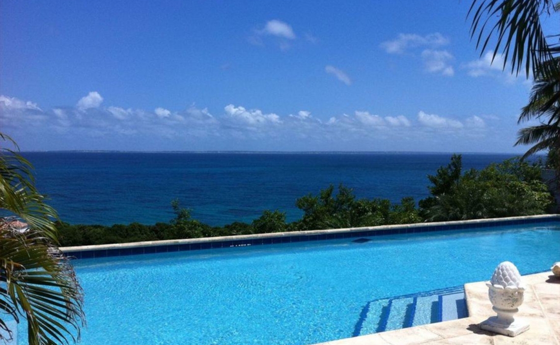 Pool and ocean view