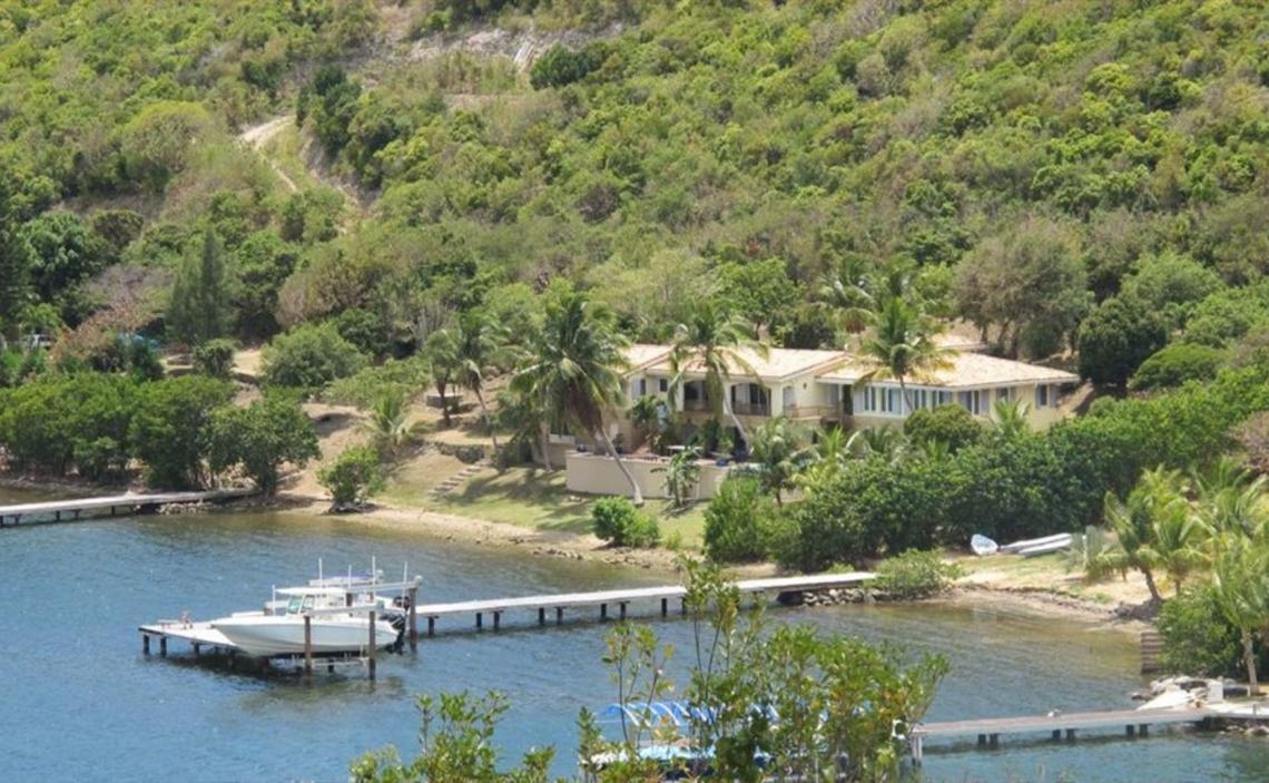 Islander Waterfront villa with private boat slip sxm Real Estate 