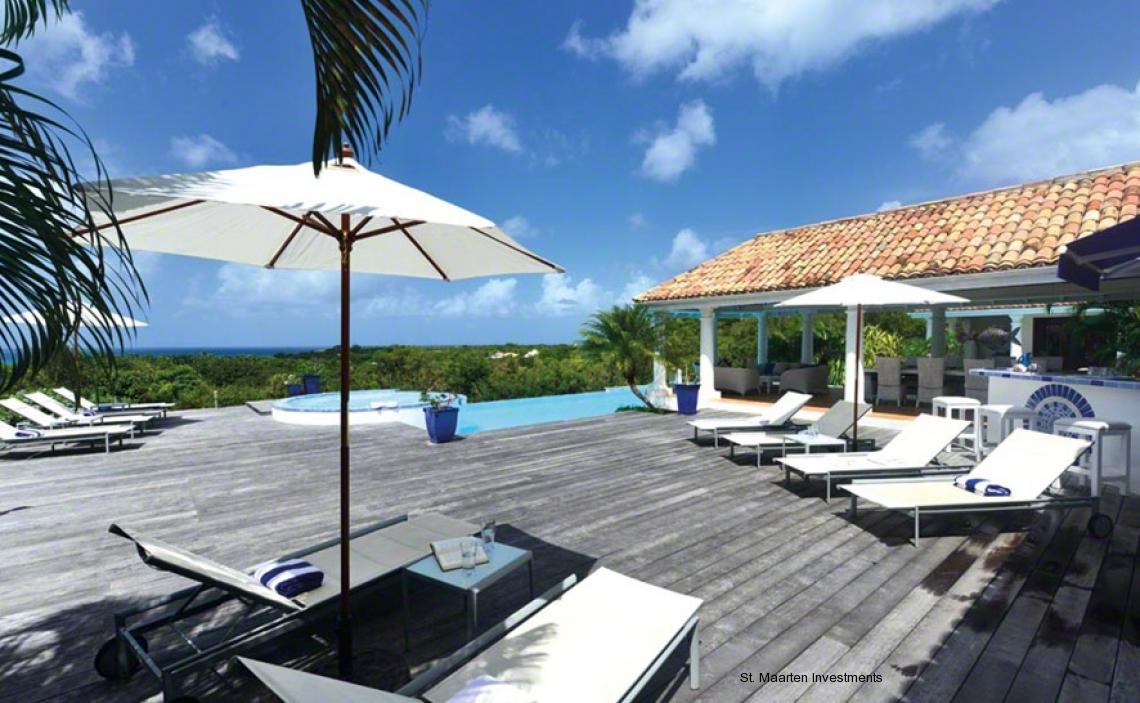 Terrace Blue Passion Terres Basses, St Martin 